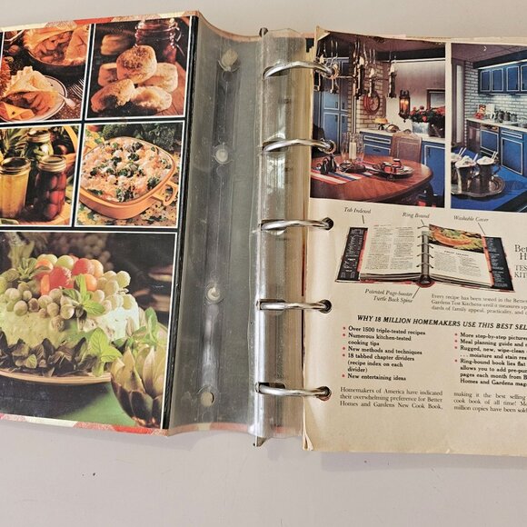 Better Homes Cookbook flaws ephemera paper craft Scrapbooking Collage Mixed Medi - Picture 5 of 11